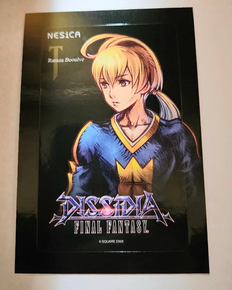 【 美品 】ディシディアファイナルファンタジー ネシカシール 美品 】ディシディアファイナルファンタジー ネシカシール